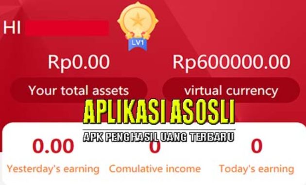 ASOS Apk, Aplikasi Penghasil Uang Gratis 2023