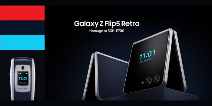 Samsung Resmi Rilis Galaxy Z Flip5 Retro Edition, Desain Klasik Elegan